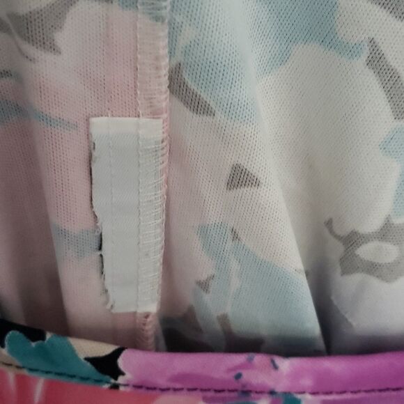 Vintage 70's Bright Tropical Shirt Waist Dress - Picture 5 of 8